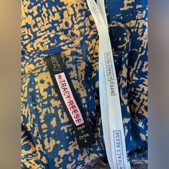 Plenty by Tracy Reese T-Back Tank Top Beaded Neckline 4 - Picture 4 of 4